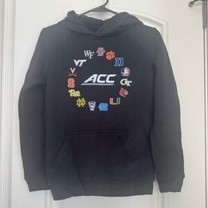 ACC Conference Teams Logo Youth Hoodie Sweatshirt NWT